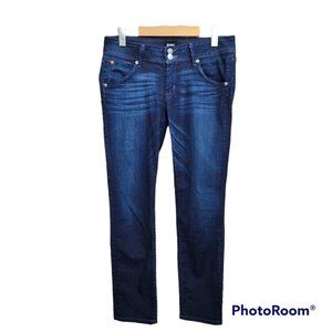 Hudson Collin Flap Skinny Crop Jean